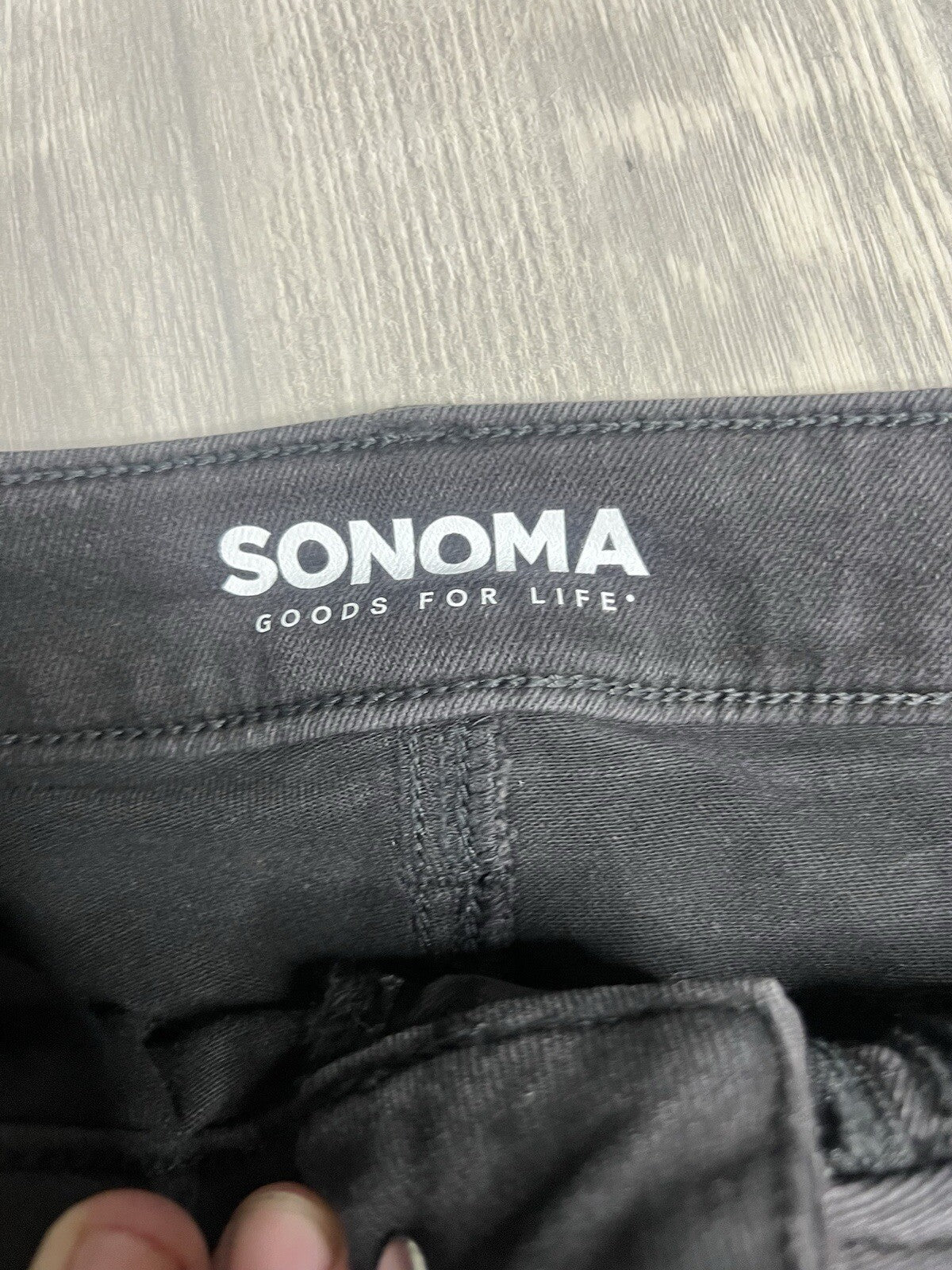 Sonoma Goods For Life Jeans Flare Sz 4 Distressed