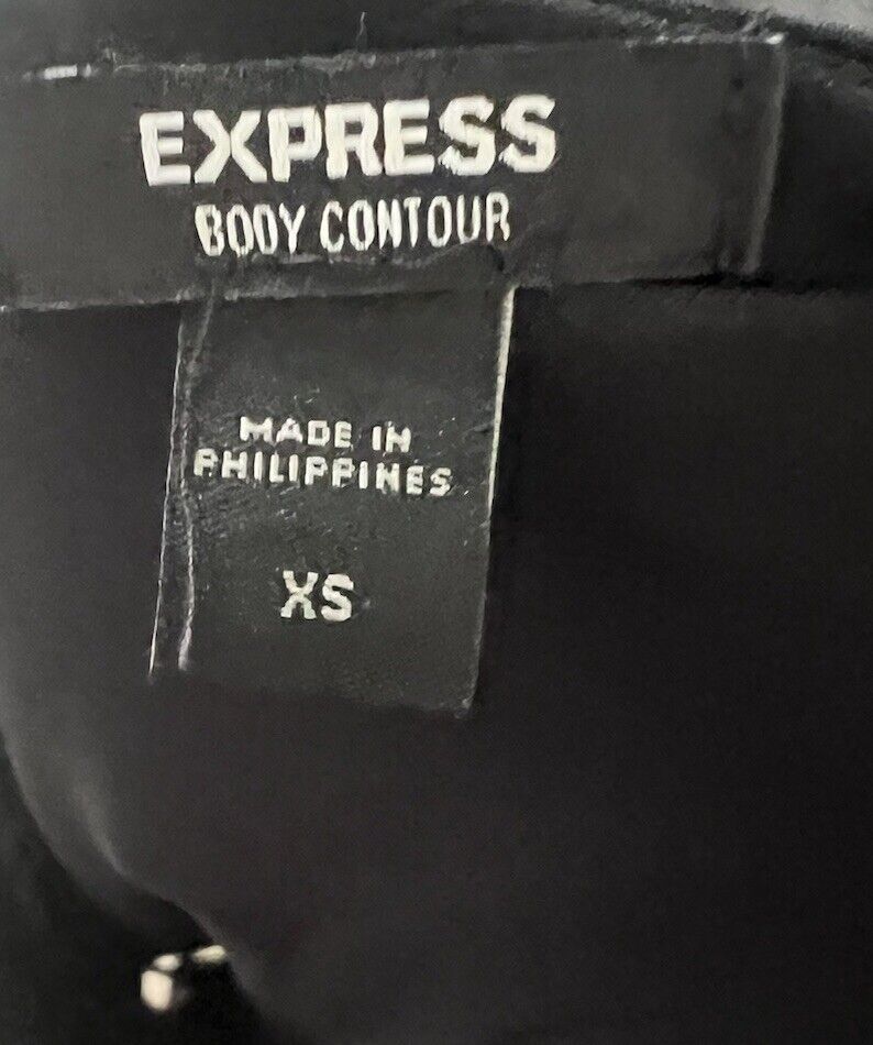 Express Black Bodysuit Women's Size XS
