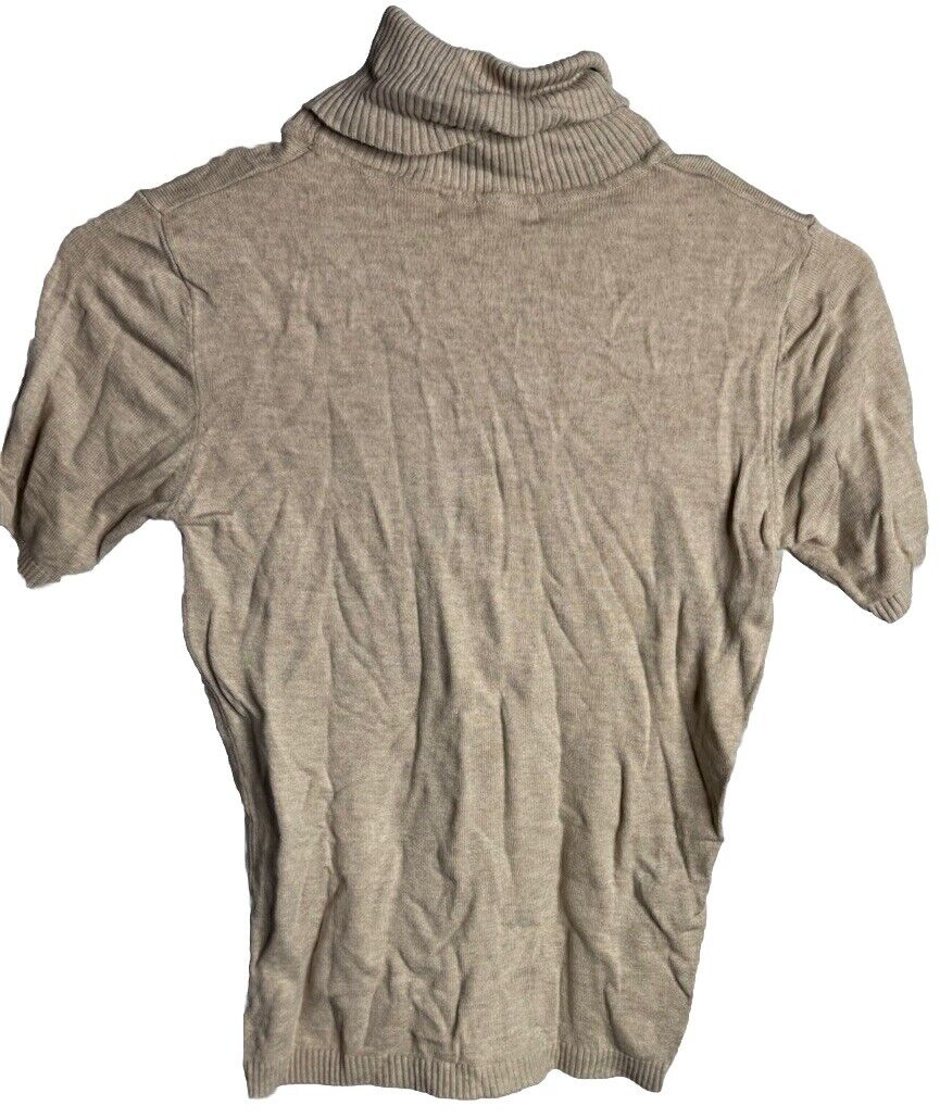 MNG Top Short Sleeve Casual 100% Cotton Women’s Size Small
