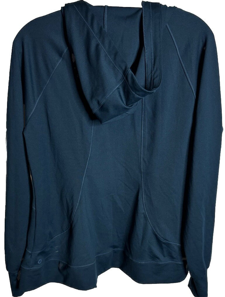 RBX Live Life Active Hoodie Jacket Black Full Zip Outdoor Size Large