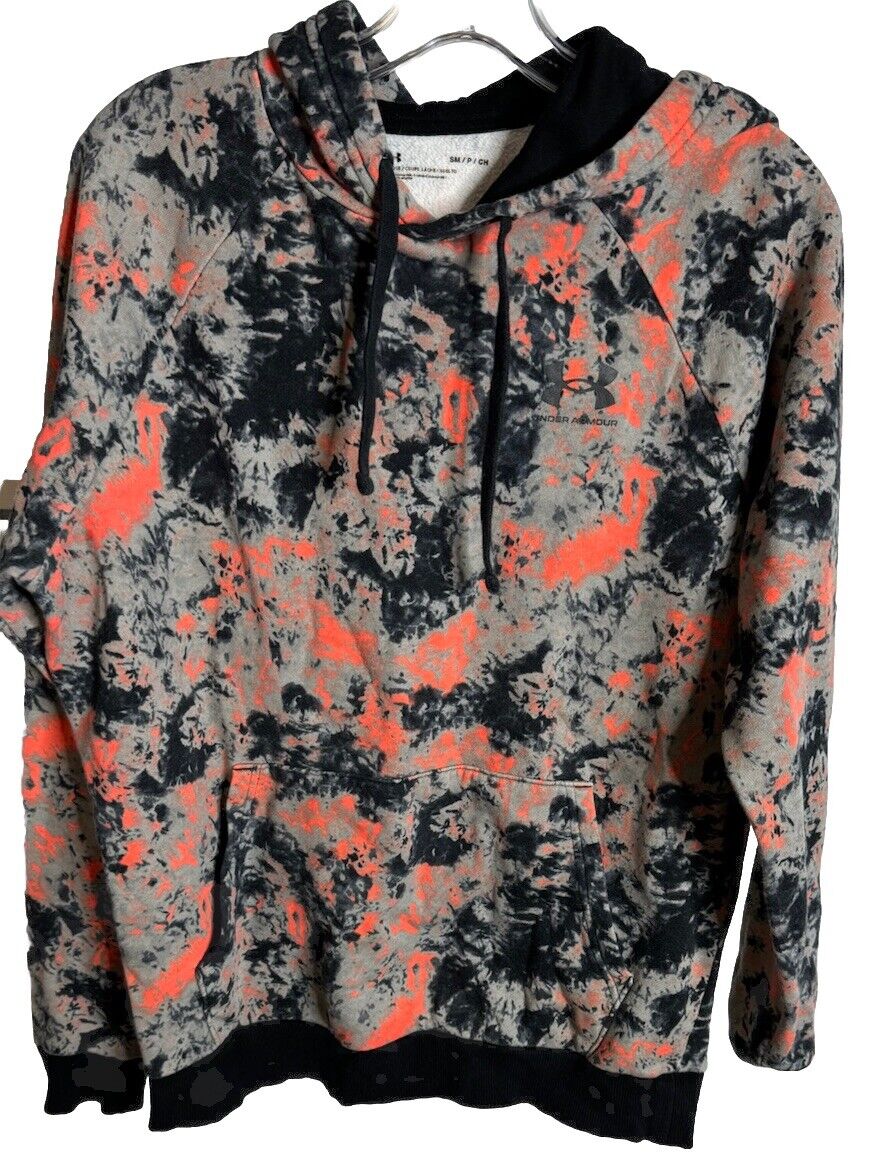 UNDER ARMOUR Loose Hoodie Unisex Pullover SM/P FleeceLined SoftShell Pocket