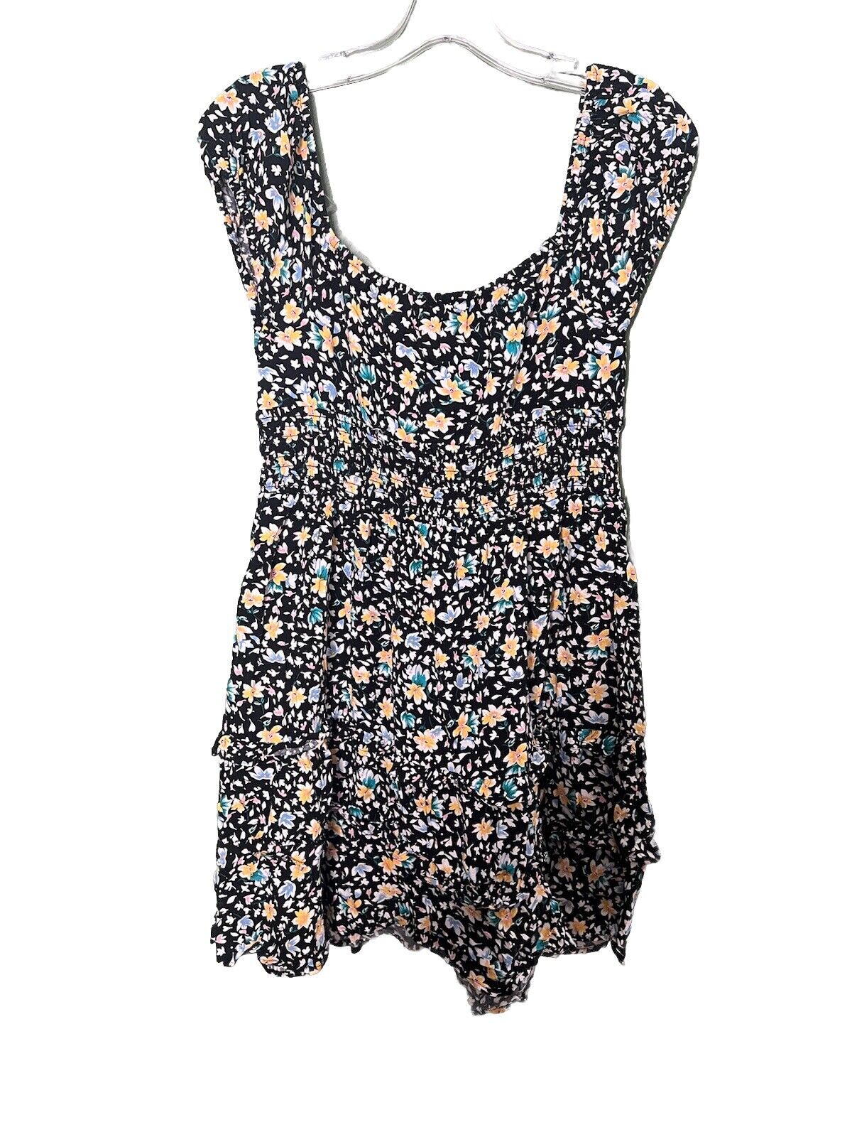 Aeropostale Dress Womens Large Sleevles Floral Casual NWT