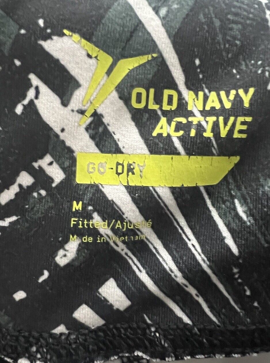 Old Navy Women Pants Medium Poly Blend Go Dry Athletic Fit Leggings