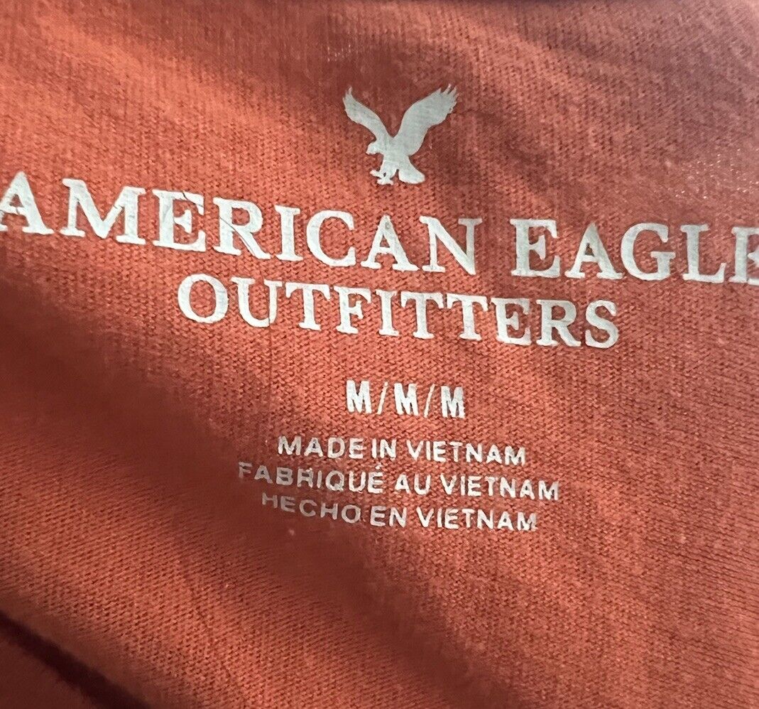 American Eagle Mens Dark Gray T-shirt Size Medium