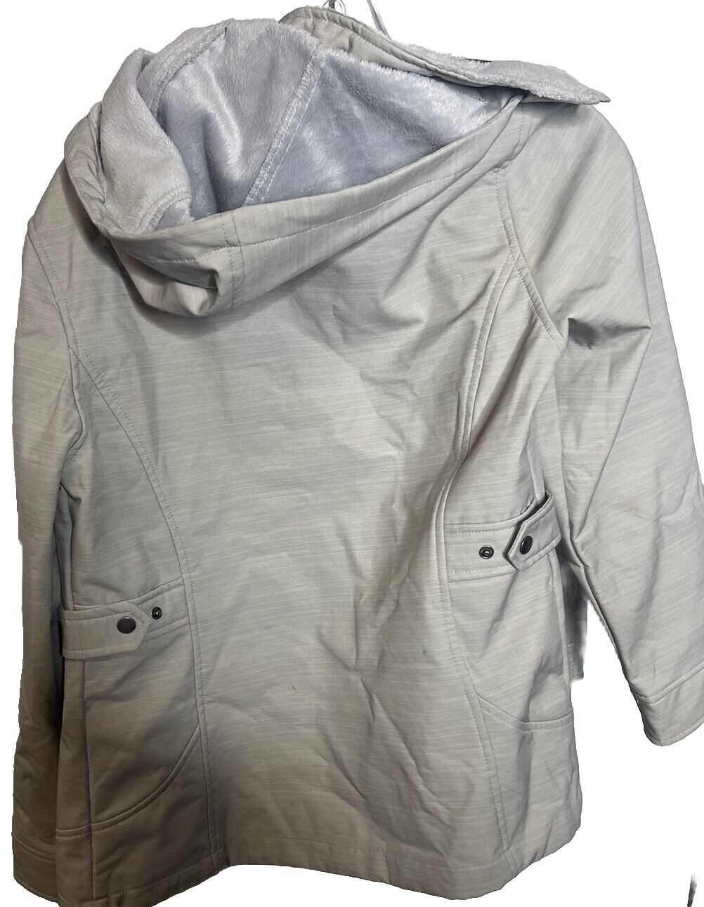 Free Country Jacket Womens Sz Medium Soft Shell Hooded Hiking