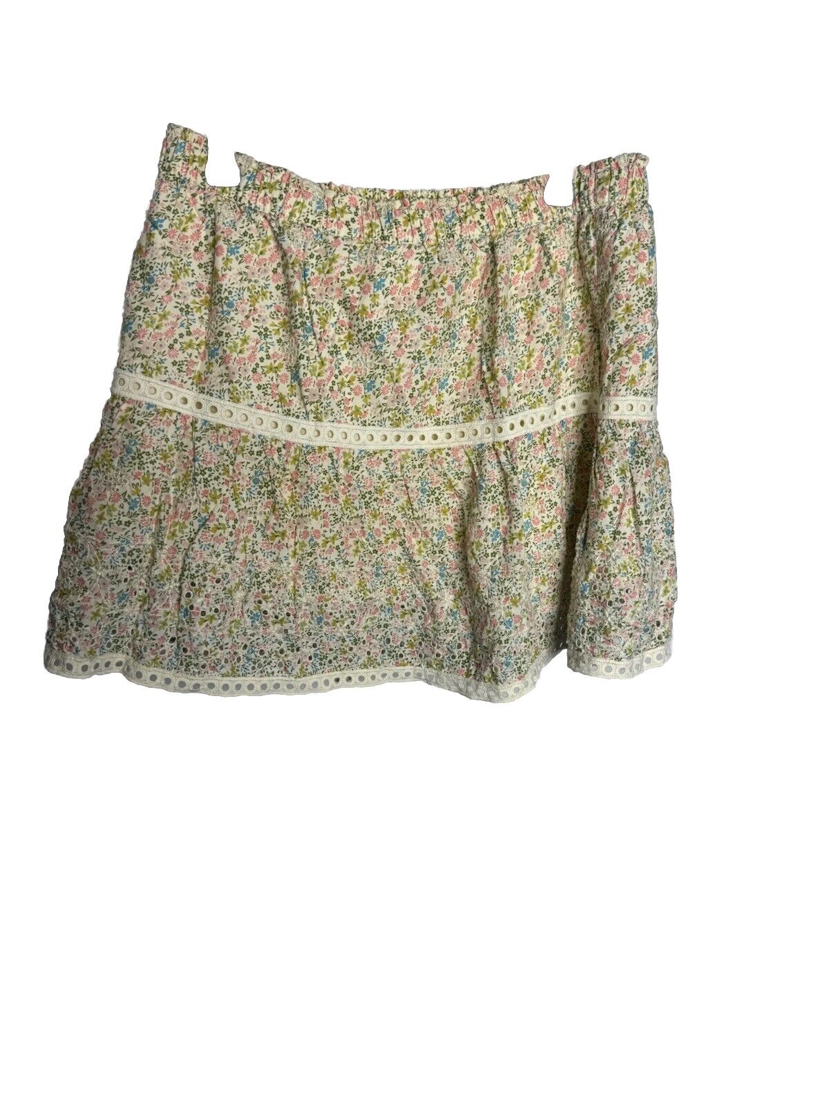 Skirt Womens Size Large Soft Fuzzy Pull On
