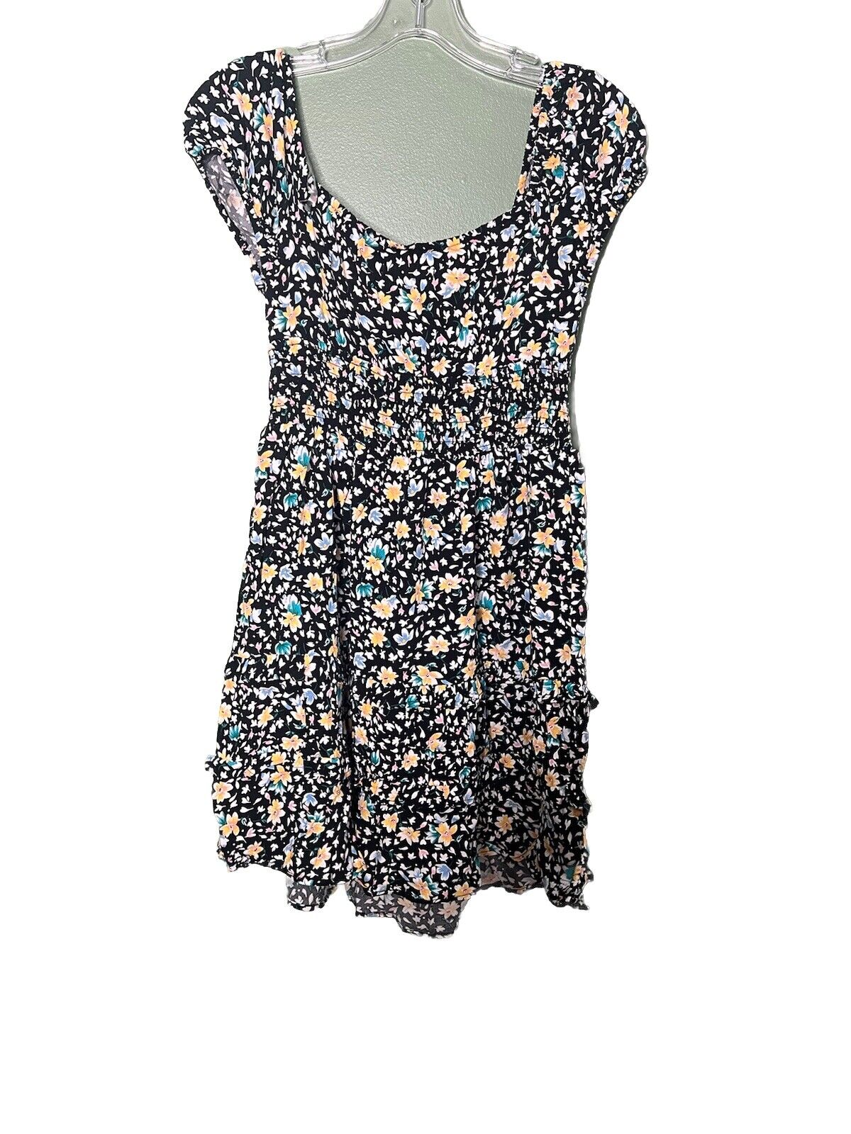 Aeropostale Dress Womens Medium Sleevles Floral Casual NWT