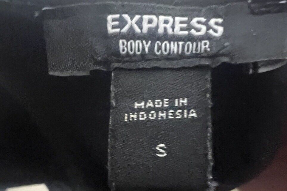 Express Womens Body Contour Compresion Bodysuit Small Pre Owned