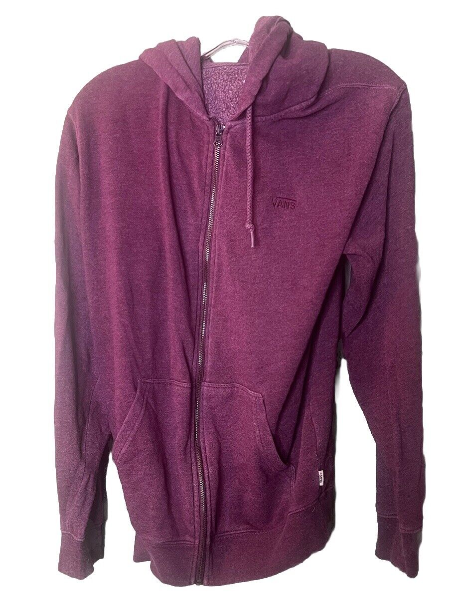 Vans Men's Medium Zip up Hoodie Sweatshirt