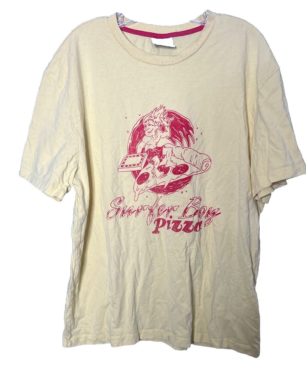 Stranger Things Argyle Surfer Boy Pizza Size XL