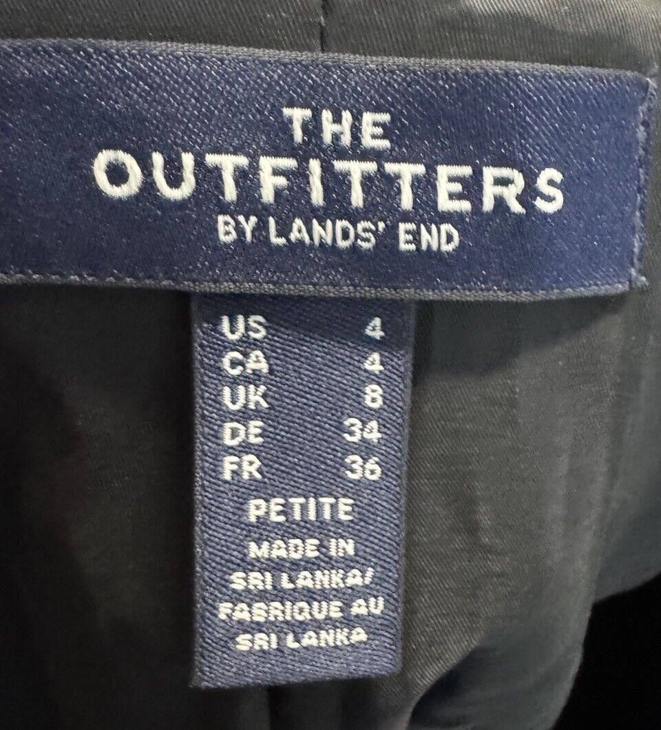 Lands’ End Women’s Blazer The Outfitters Two Buttoned Size 4