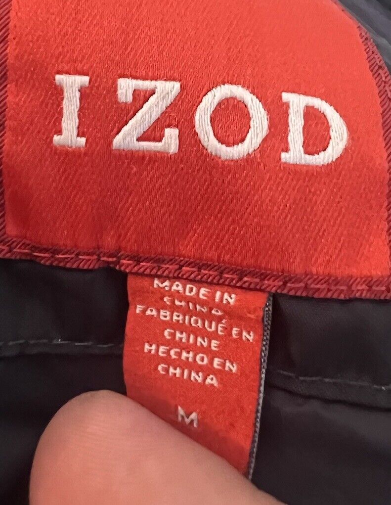 IZOD Hooded Puffer Jacket Sz M