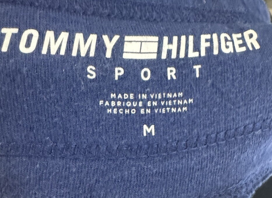Tommy Hilfiger Sport Sweatpants Jogger Pants Womens Size Medium Logo Drawstring