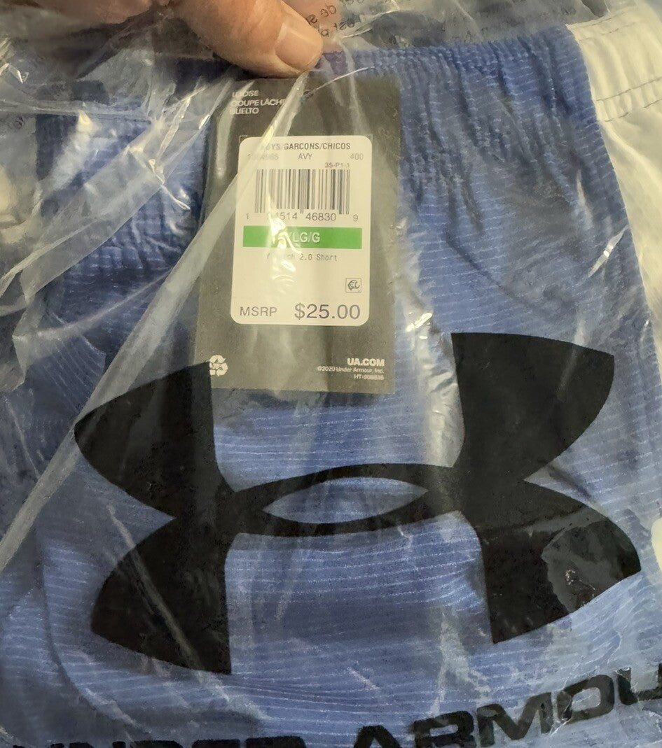 Under Armour Athletic Shorts, New, Size Large (Youth)