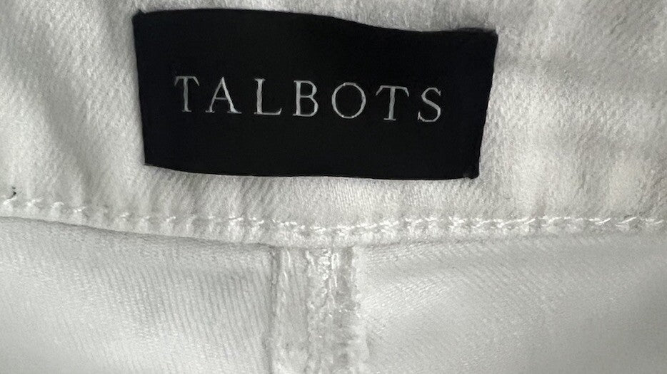 Talbots Petites Signature Pedal Pusher Pants Womens 8P