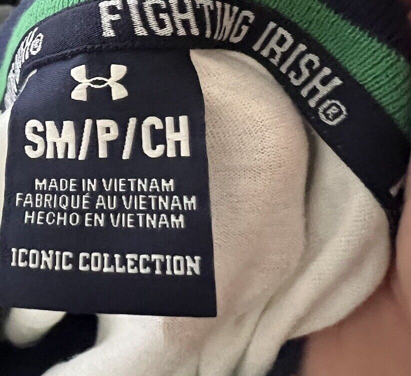 Under Armour/ FIGHTING IRISH Shamrock Short Sleeve T-shirt Size SM/P