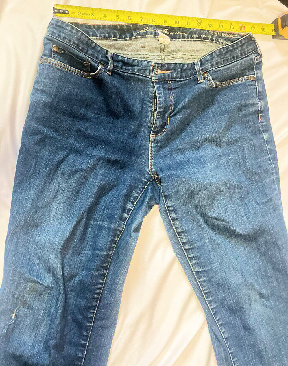 Eddie Bower Jeans Women’s Size 14,Truly Straight Fit,Great Condition,Denim,rare