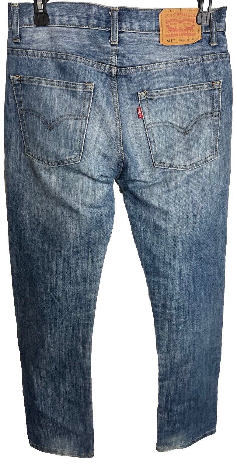 Levis 511 Jeans Mens 29x29 Blue