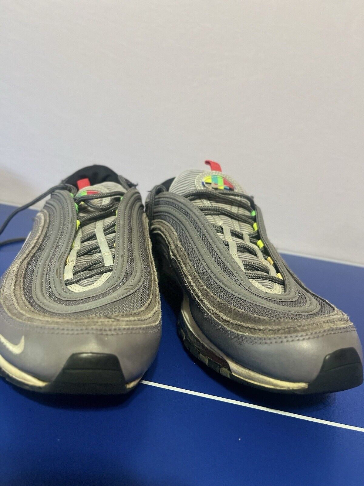 Nike Air Max 97 SE Evolution Of Icon Graphite Gray Mens Size 11.5 DA8857-001
