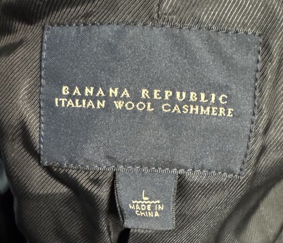 Banana Republic Cashmere Cotton Women's Long Sleeve Cardigan Size M Jacket