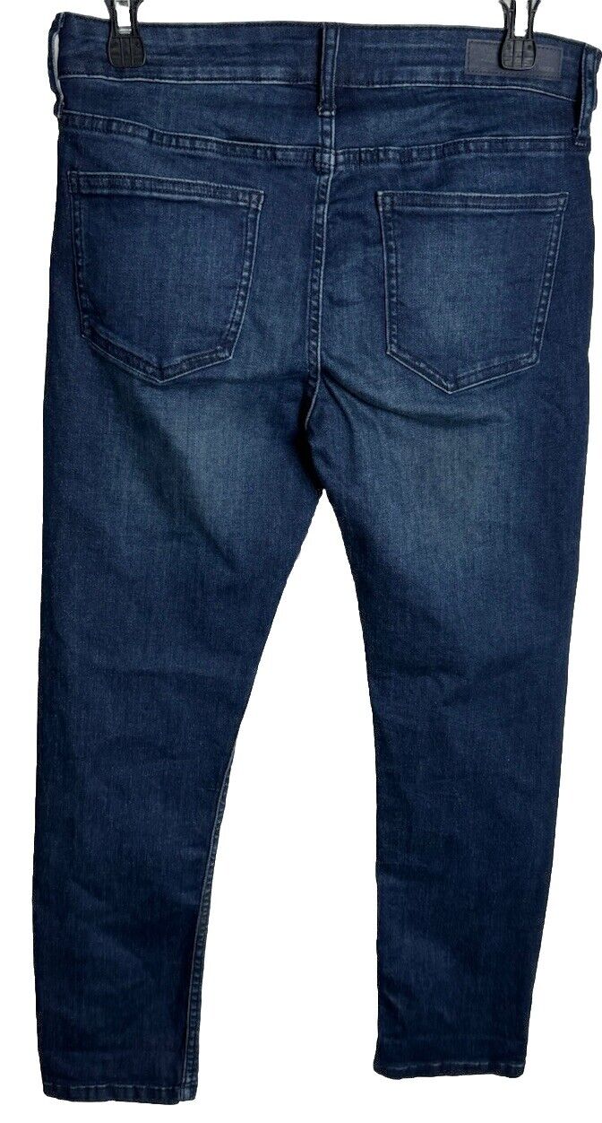 Calvin Klein Jeans Womens Slim Boyfriend Jeans Denim Blue Size 6 Stretch