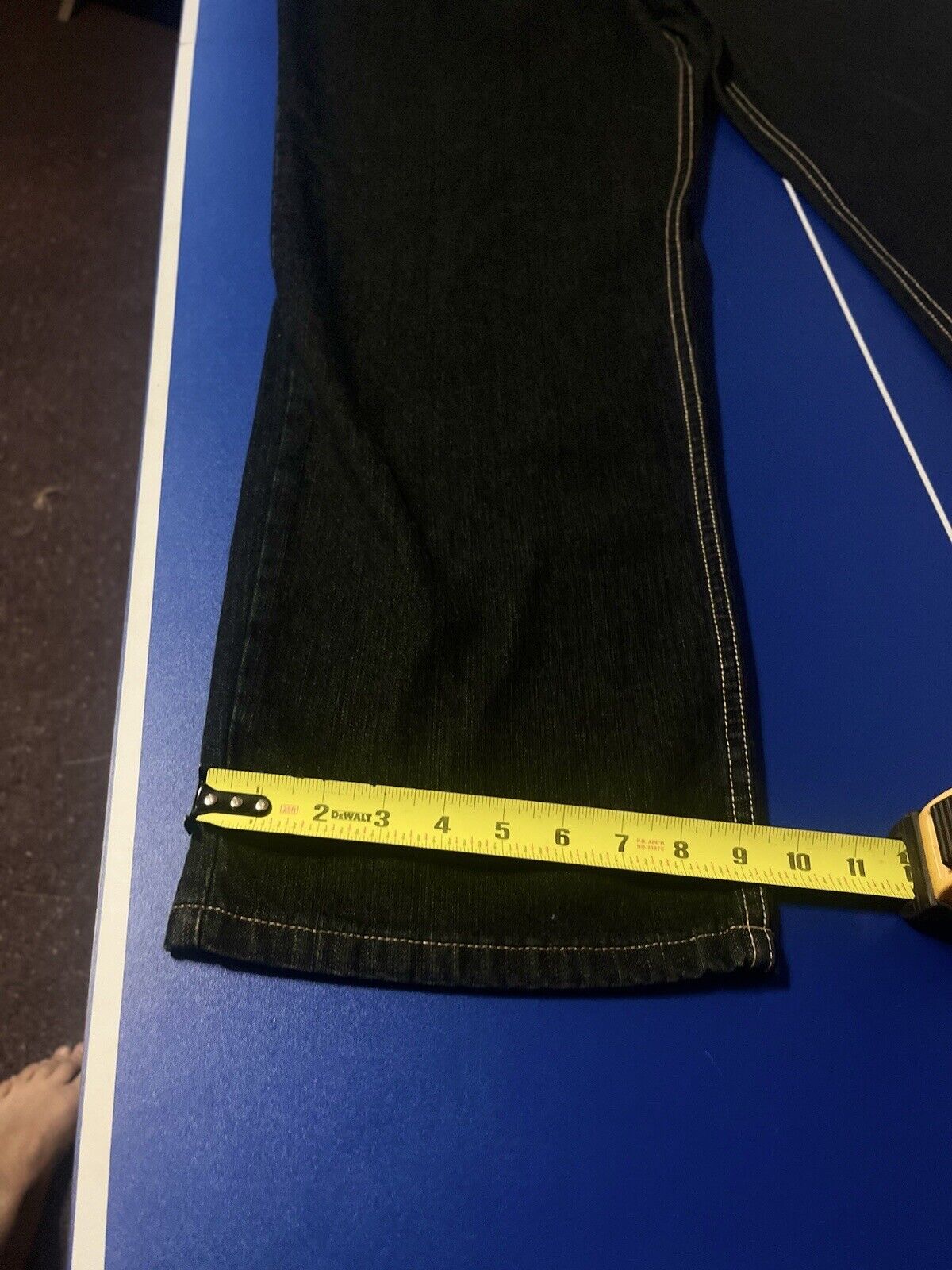 Afani Men’s Jeans, Size 42x32, Regular Fit, Black Denim Jeans, High Quality,rare