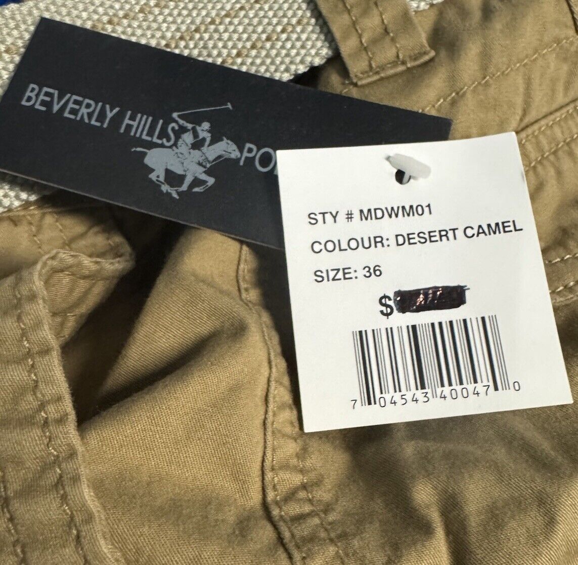 Beverly Hills Polo Shorts Mens 36 Cargo