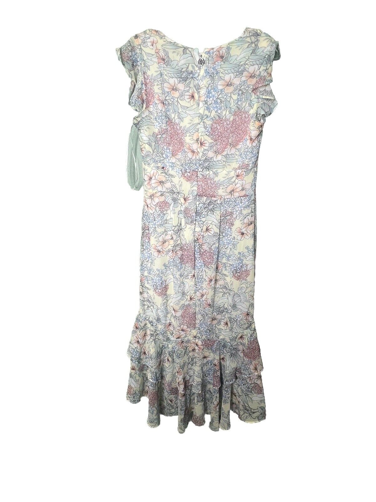TOMMY HILFIGER Black Floral Dress Size 2