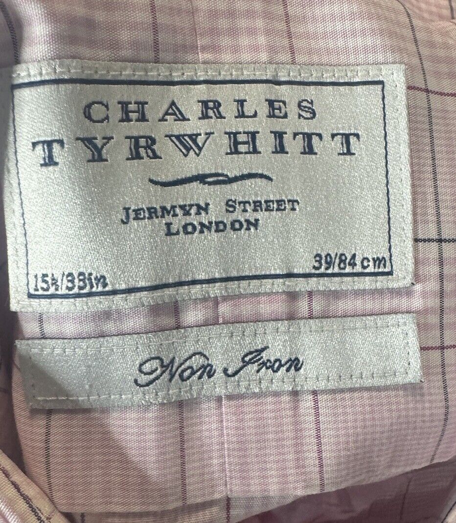 Charles Tyrwhitt Dress Shirt Mens 15.5 33