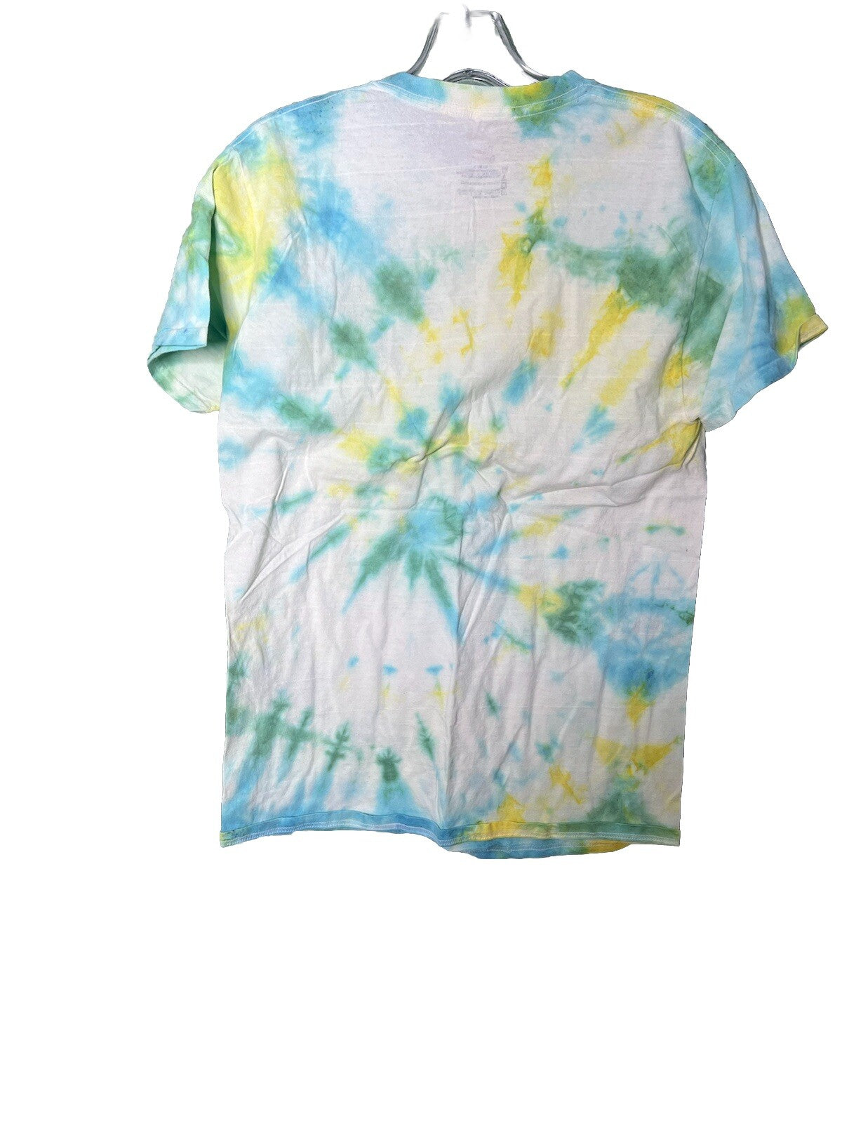 Tie Dye T Shirt Adult Medium Multicolor Hand Dye Short Sleeve