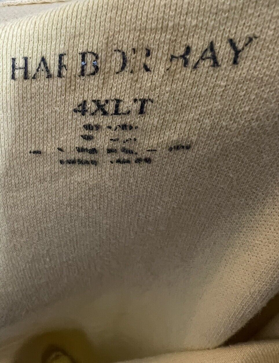 Harbor Ray T Shirt Size 4XL