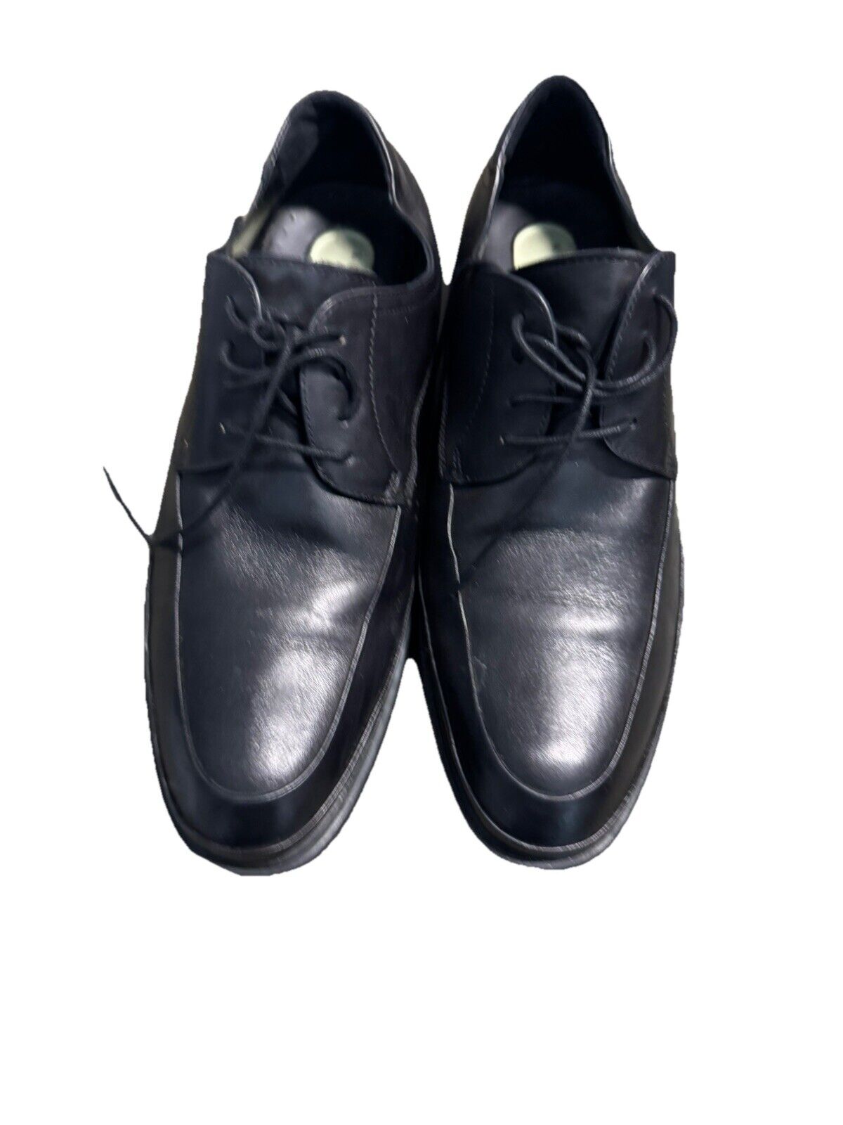 Kenneth Cole Leather Dress Shoes With Silver Technology Size 10M
