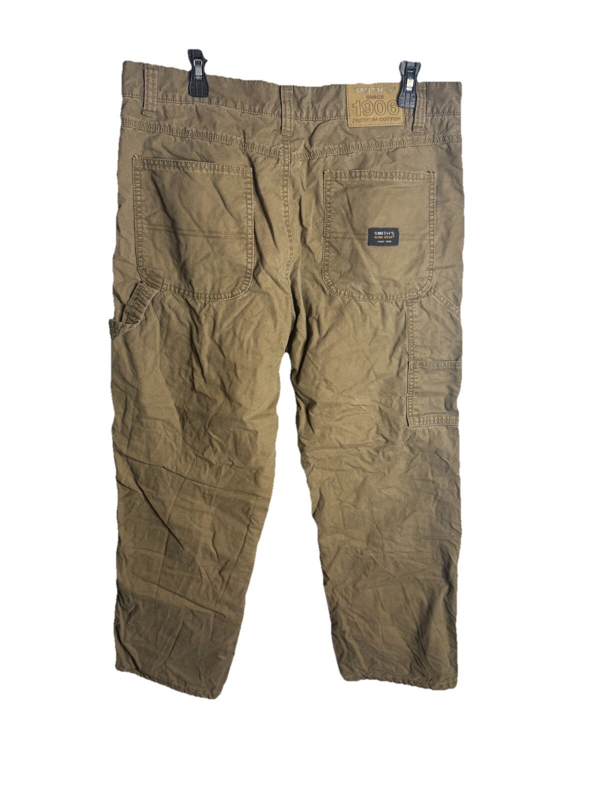 Smiths Workwear Pants Since 1906 Mens Cargo Canvas 36x30