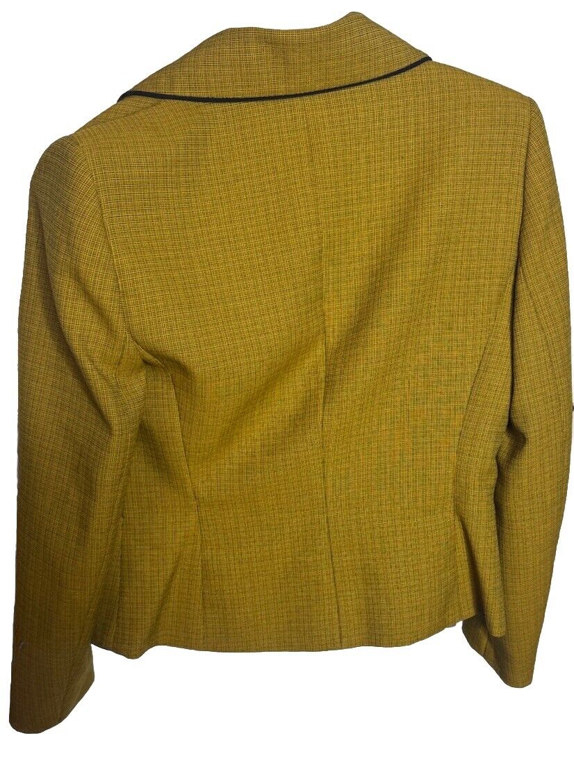 Le Suit Womens Suit Jacket Size 6 Petite Long Sleeve Button Up Blazer