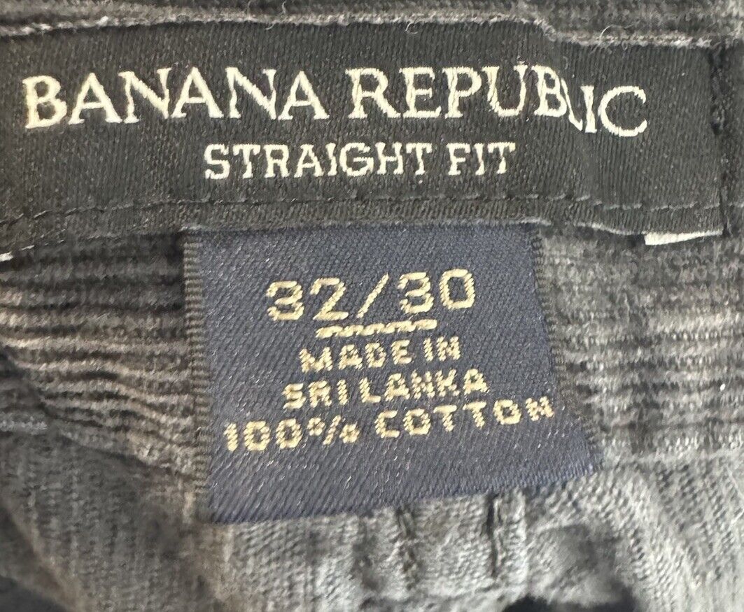 Banana Republic Mens Chino Pants Size 32/30 Flat Front Straight Leg