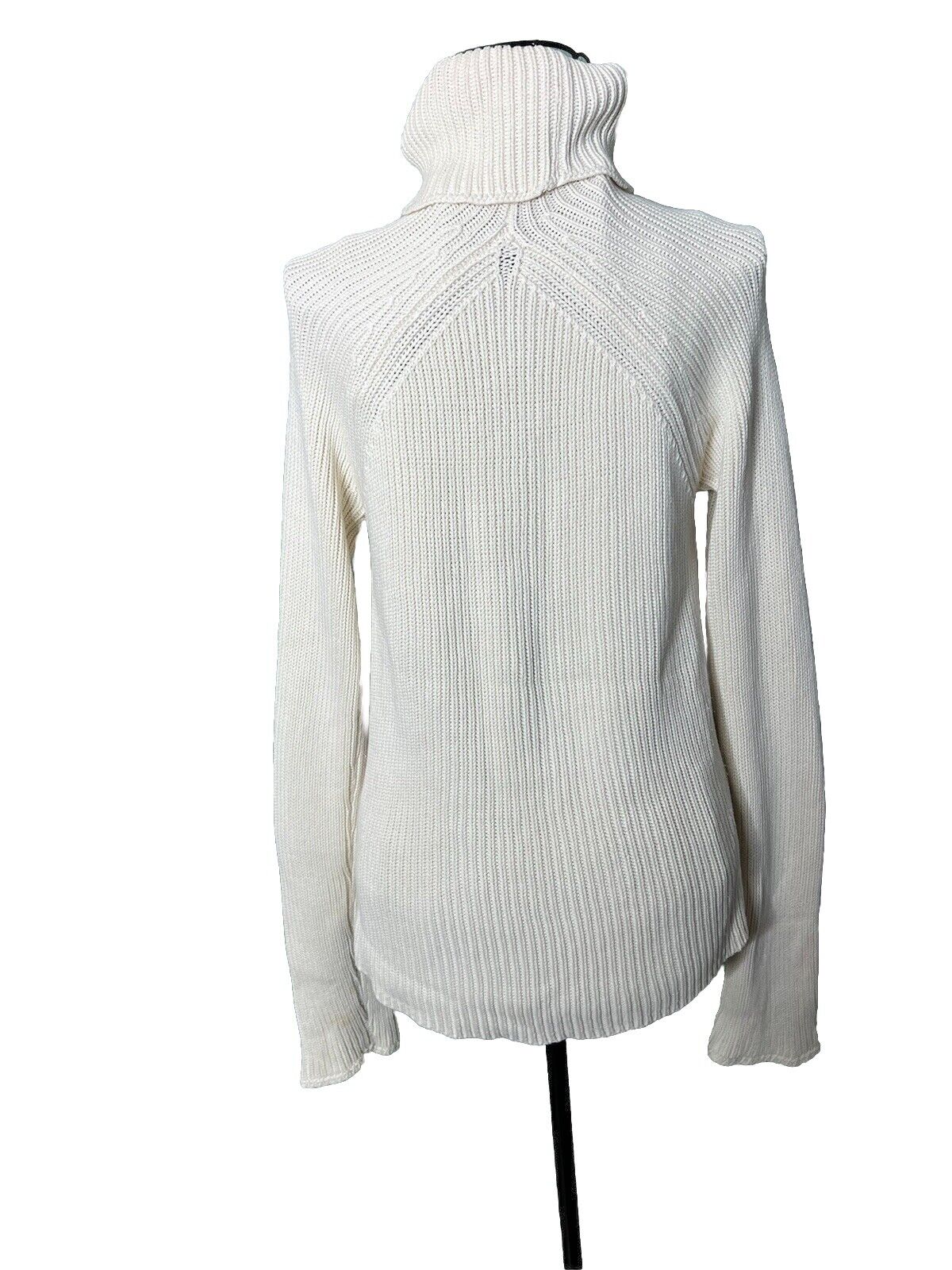 Zara Sweater Women Medium Oversized Turtleneck Knit Pullover