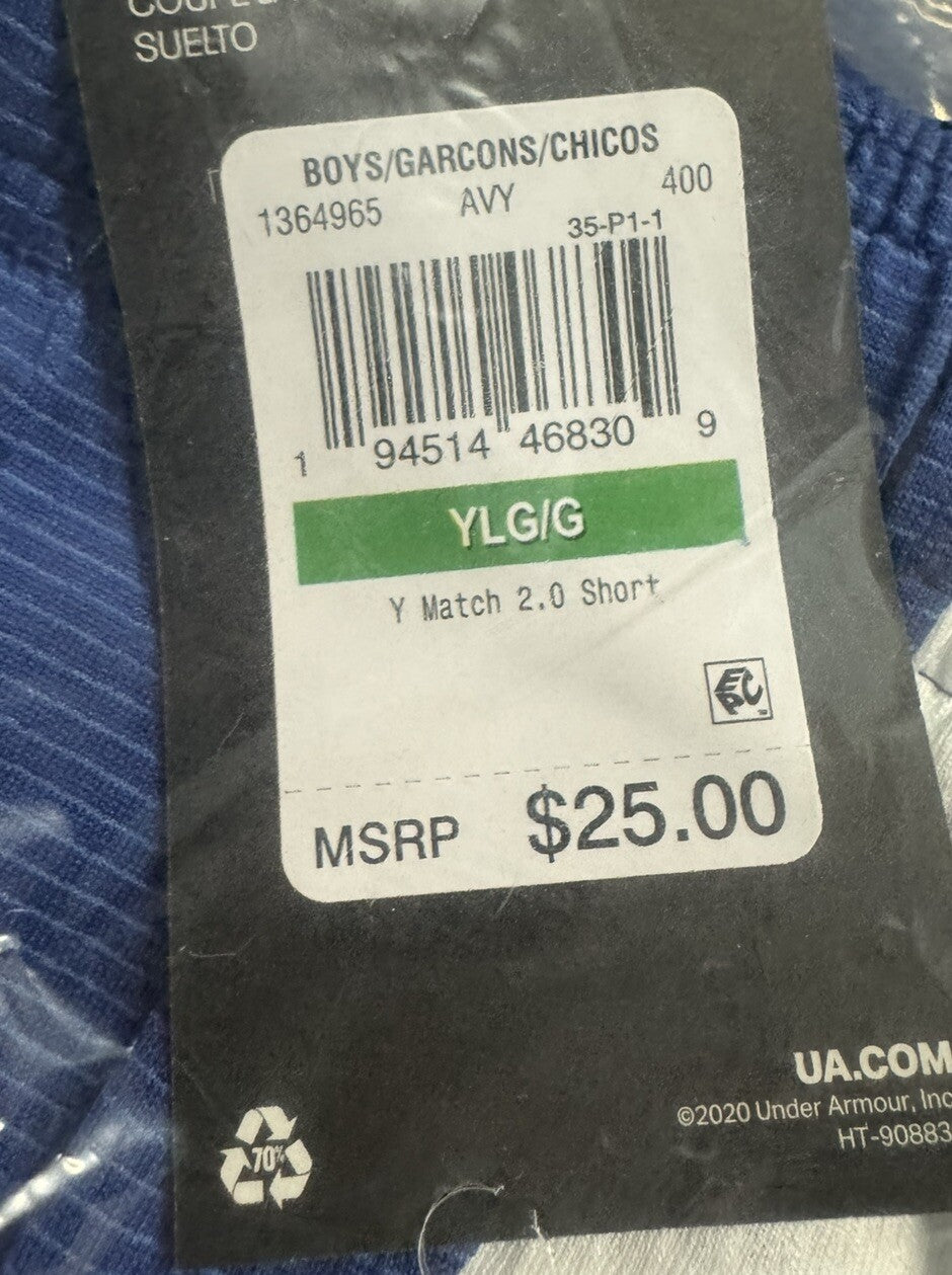 Under Armour Athletic Shorts, New, Size Large (Youth)