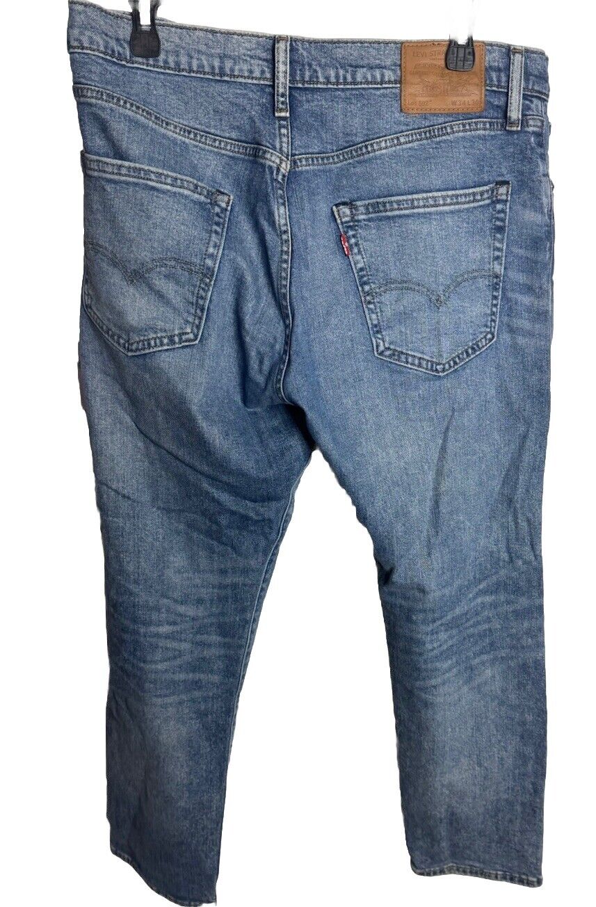 Levis Men's Regular Fit Straight Leg Denim Jeans size 34x30