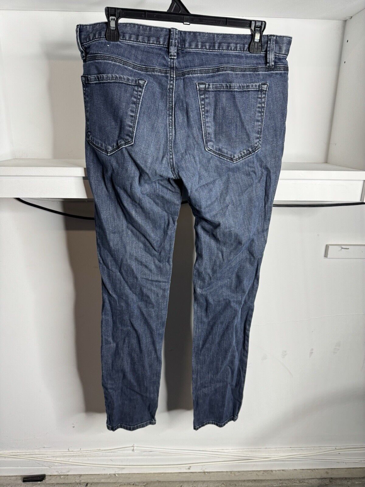 Ann Taylor LOFT Slim Flare Jeans Size 30 / 10 Women's High Waist Dark Wash