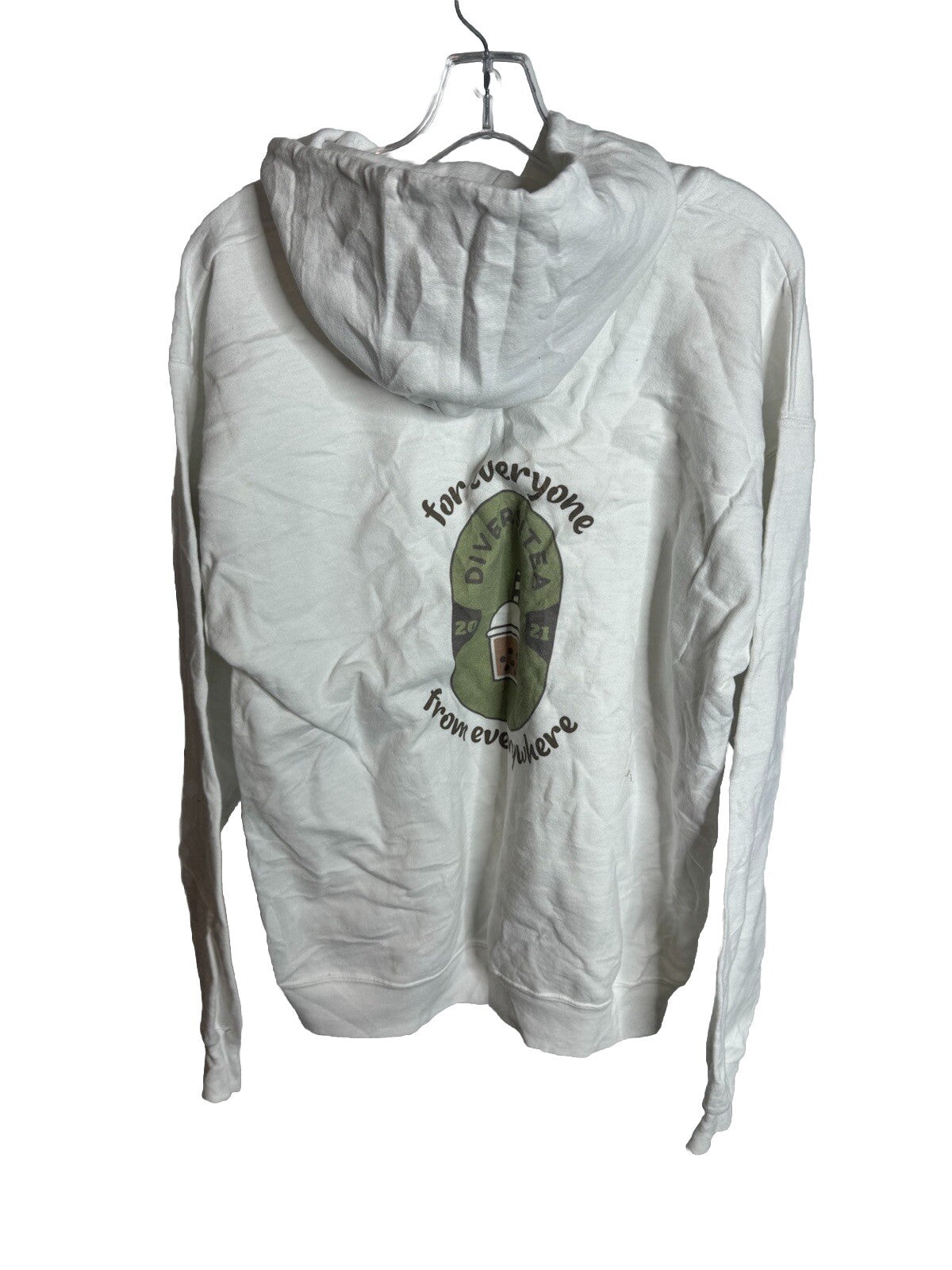 Pullover Hoodie Casual Hooded Sweatshirt Size Large