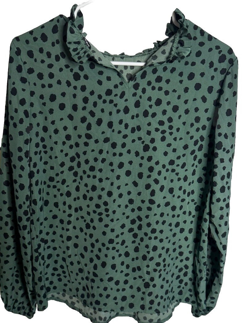Shein Womens Sz Medium Tunic Top Long Sleeves