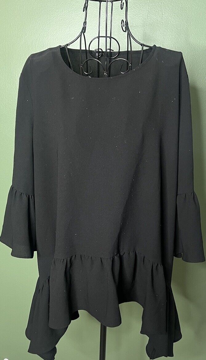 Gibson black blouse size M