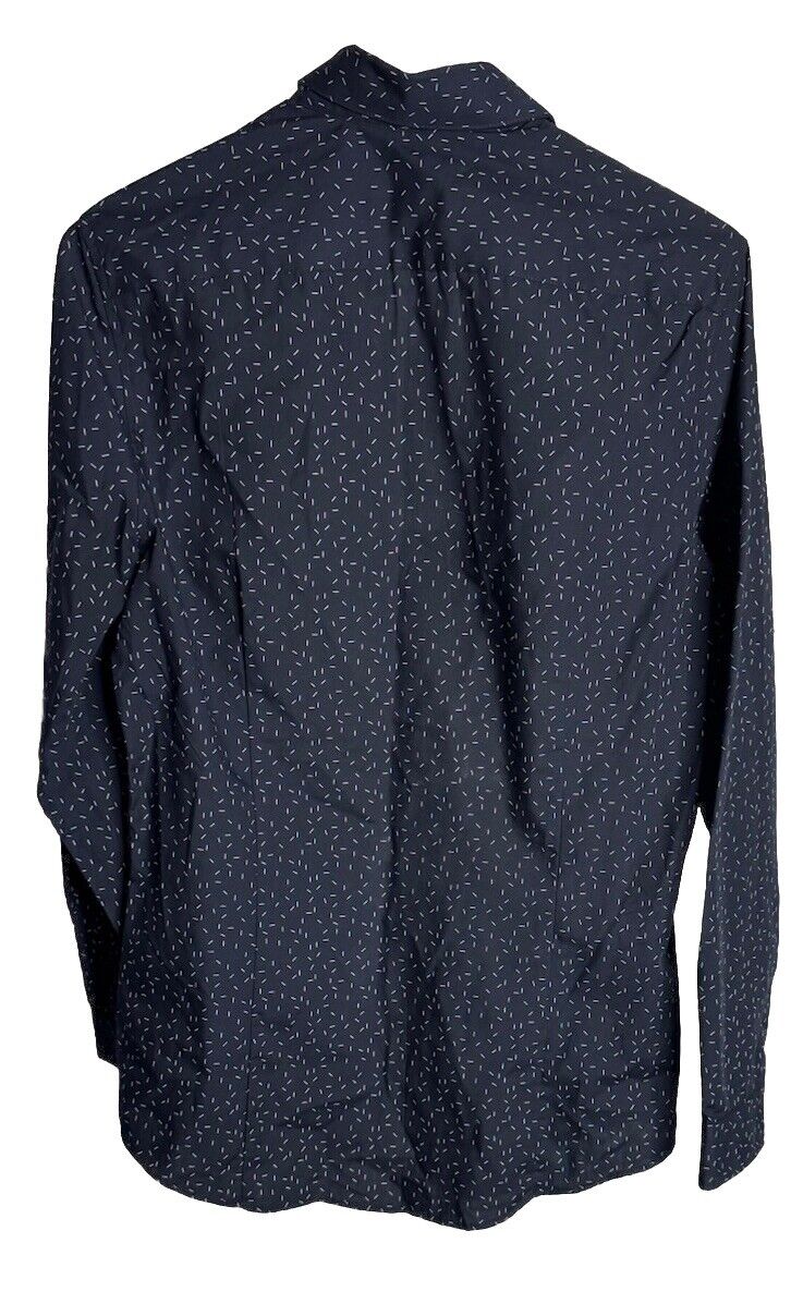 HM Mens Shirt Small Regular Fit Long Sleeve Collared Button Up