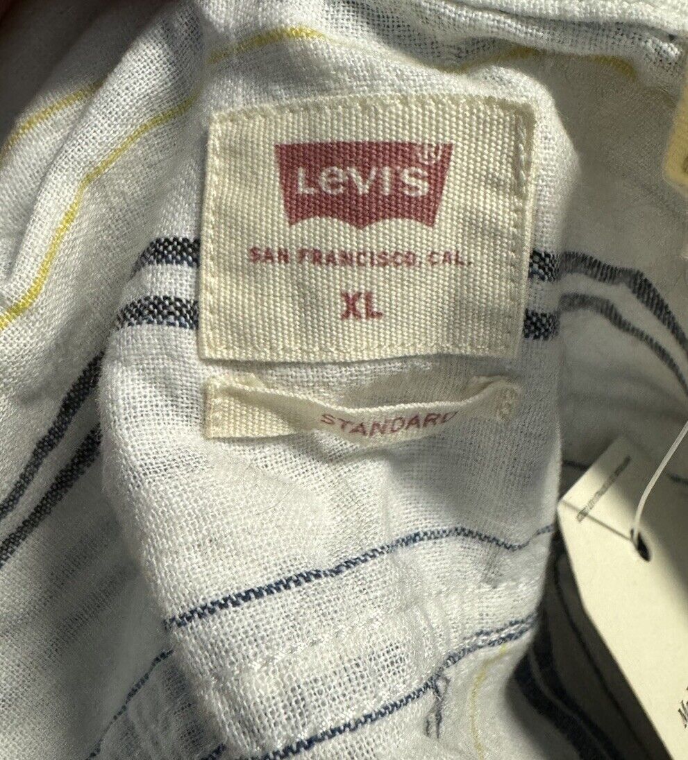 Levi's Shirt Men's XL Button Down Short Sleeve New