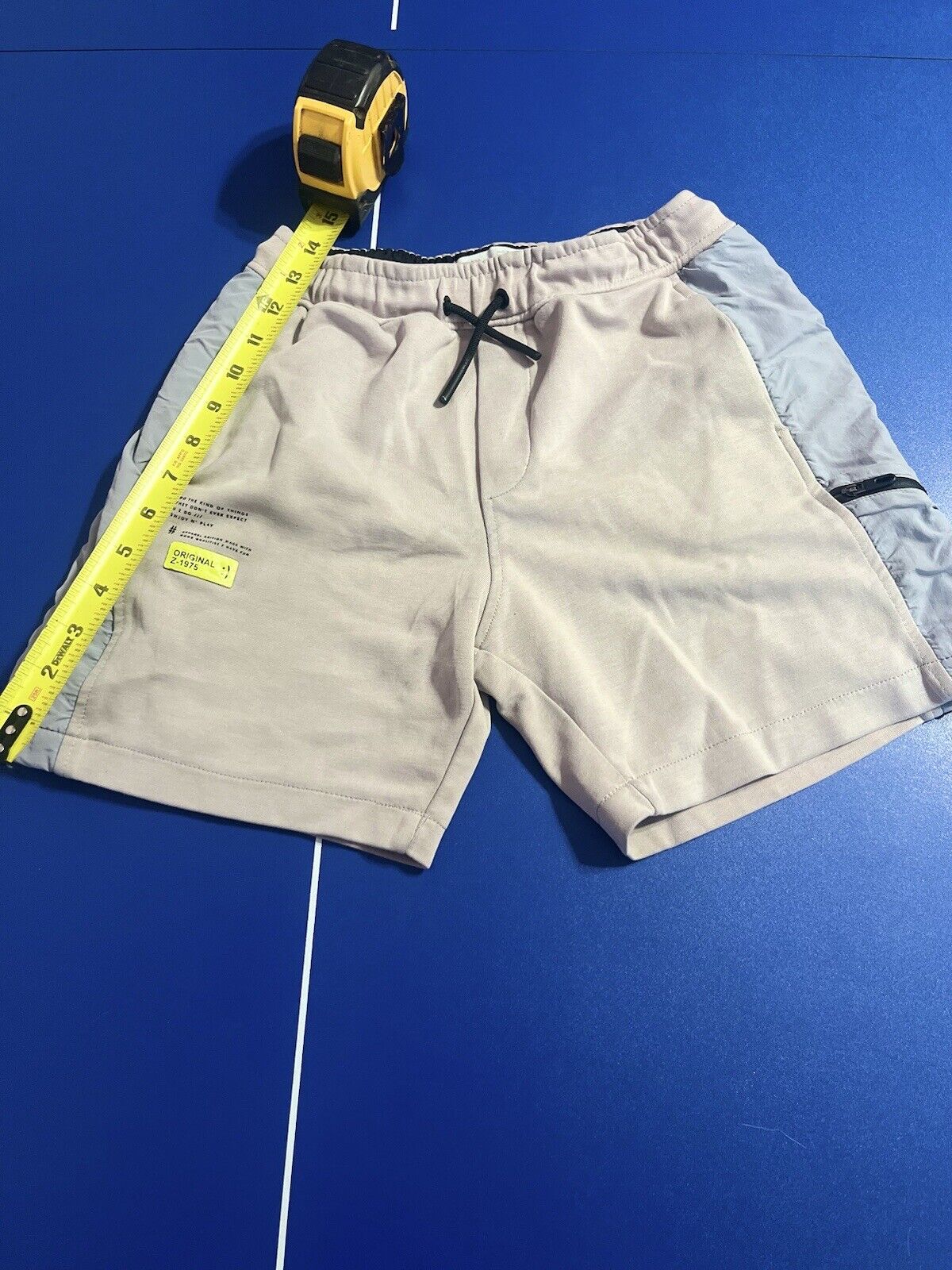 Zara Size 10 Shorts, Girls Comfortable Elastic Sweat-shorts, Beige Color, Rare
