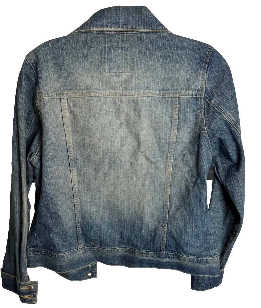 Old Navy Jean Jacket Denim Trucker Blue - Women Size Medium