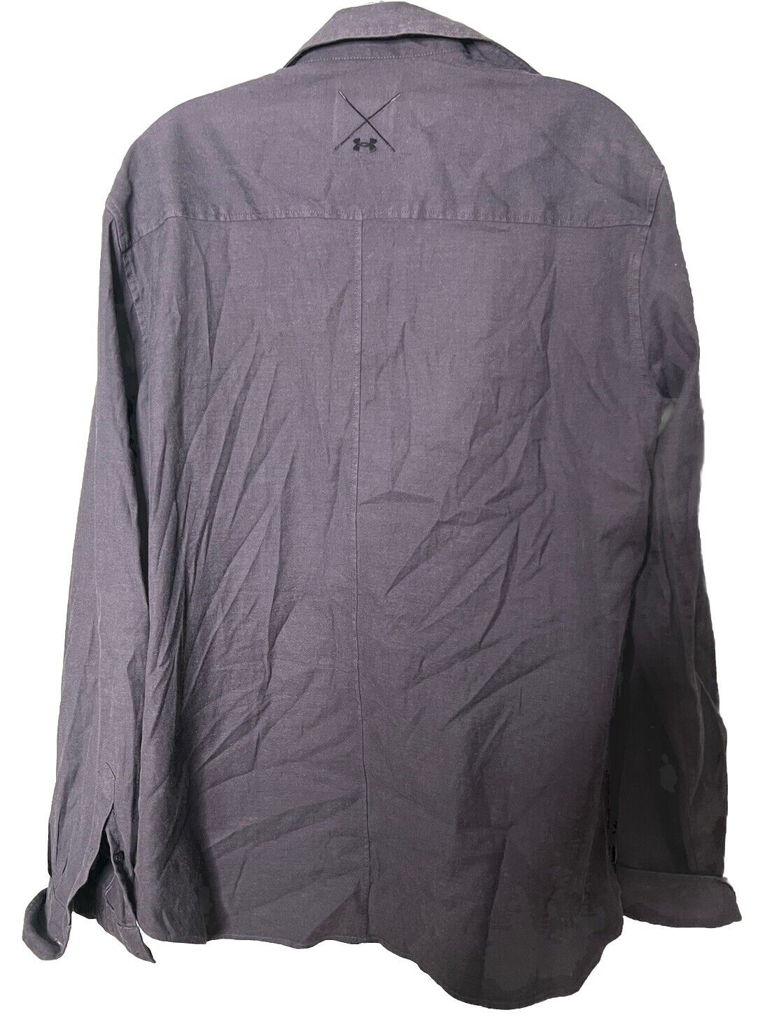 Under Armour Shirt Mens Large Long Sleeve Performance Button Up Stretch