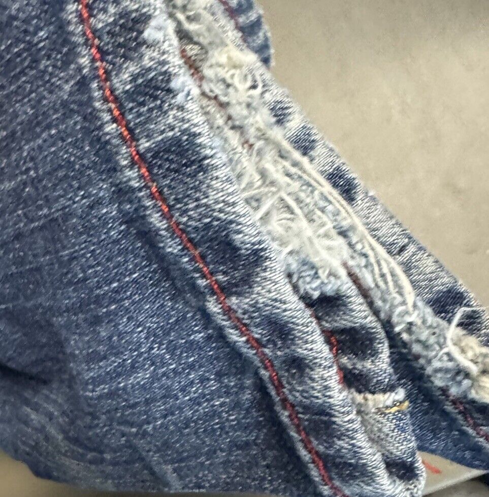 Nautica Jeans Sz 36x30 Mens Blue Cotton Pants Denim Relaxed Straight Casual Work