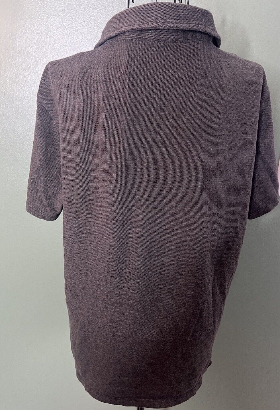 Express Polo Shirt Men Medium Stretch Short Sleeve Collared Adult