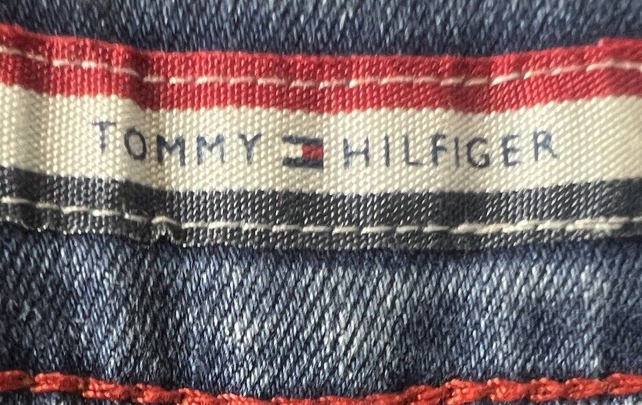 Tommy Hilfiger Sz 8 Curve Straight Blue Denim Jeans